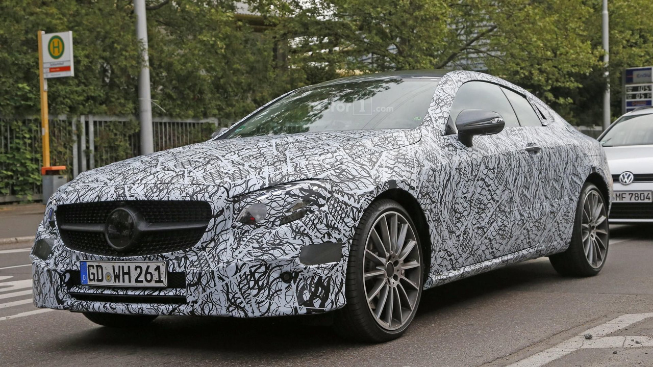 E-Class Coupe spied (6)