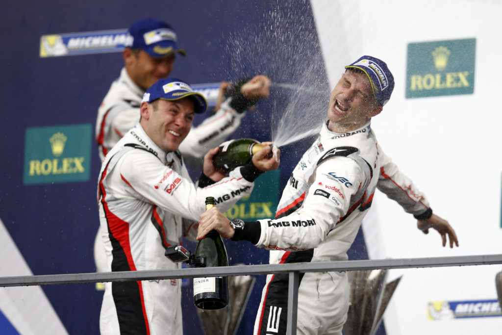 Porsche LMP Team: Nick Tandy, Earl Bamber (l-r)